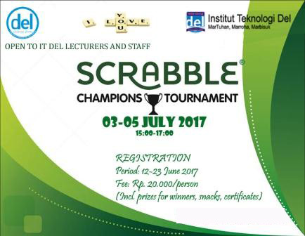 IT Del Lecturers & Staff Scrabble Competition I