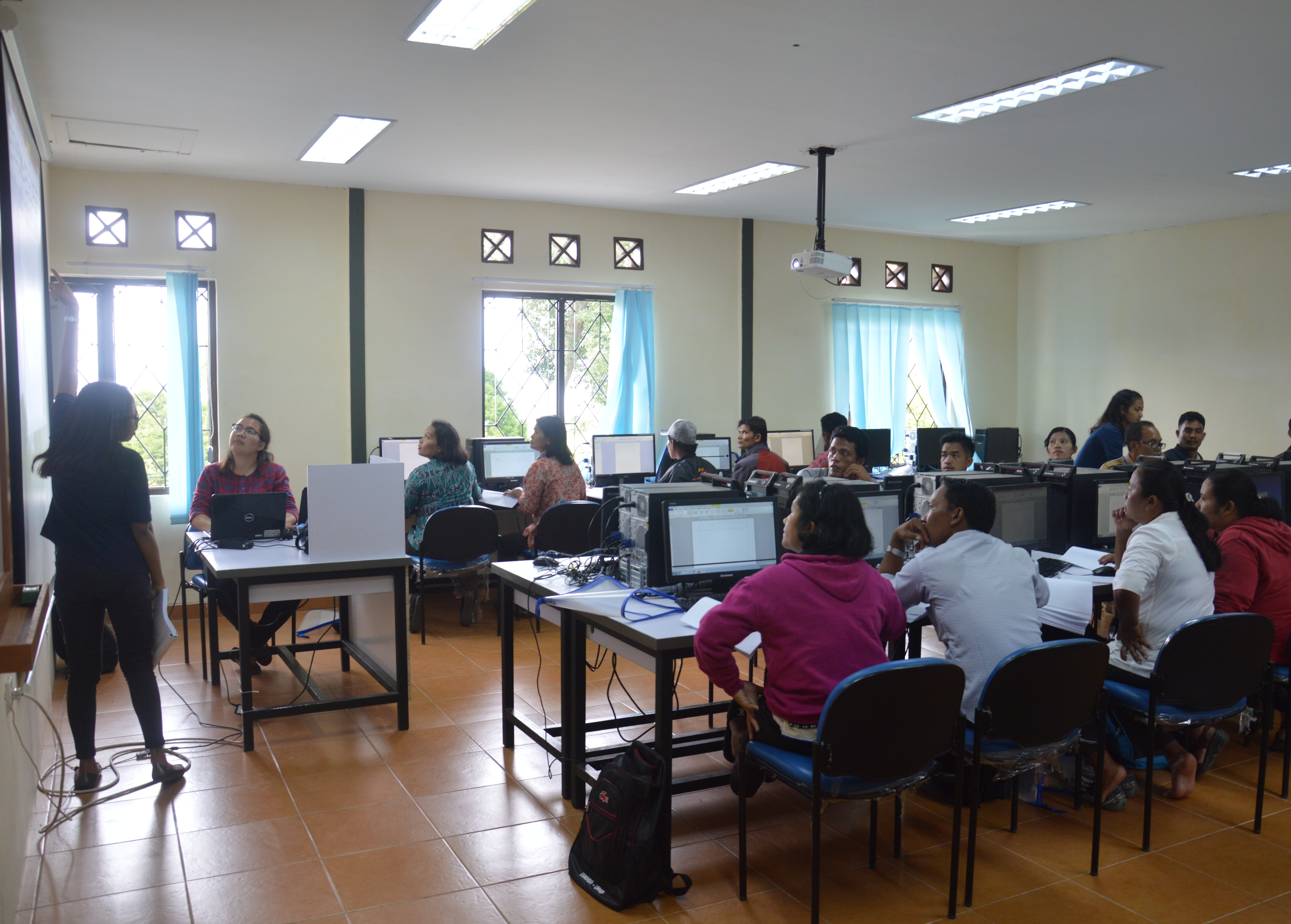 Training in Use of Information Technology and Communications (IT) For Administrators of Village at IT Del