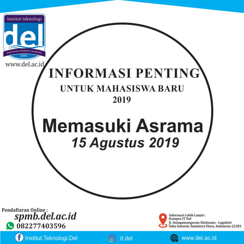 Informasi Penting Untuk Mahasiswa Baru 2019