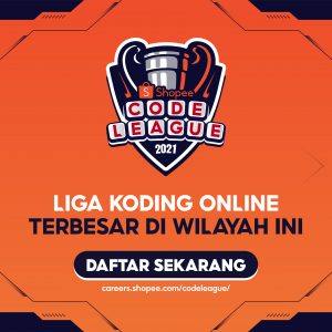 Shopee Code League edisi kedua di 2021