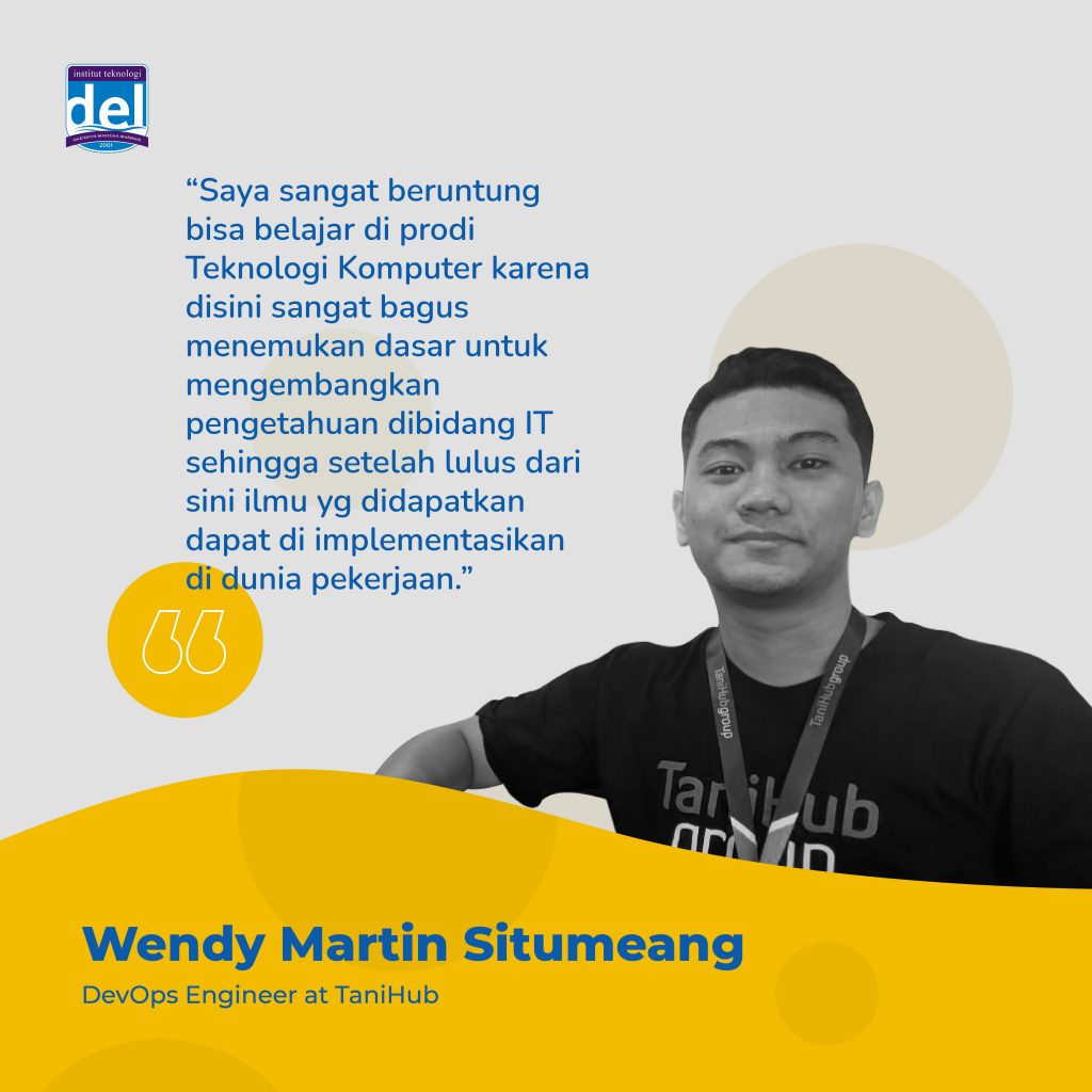 Testimoni Alumni D3 Tenologi Komputer Institut Teknologi Del