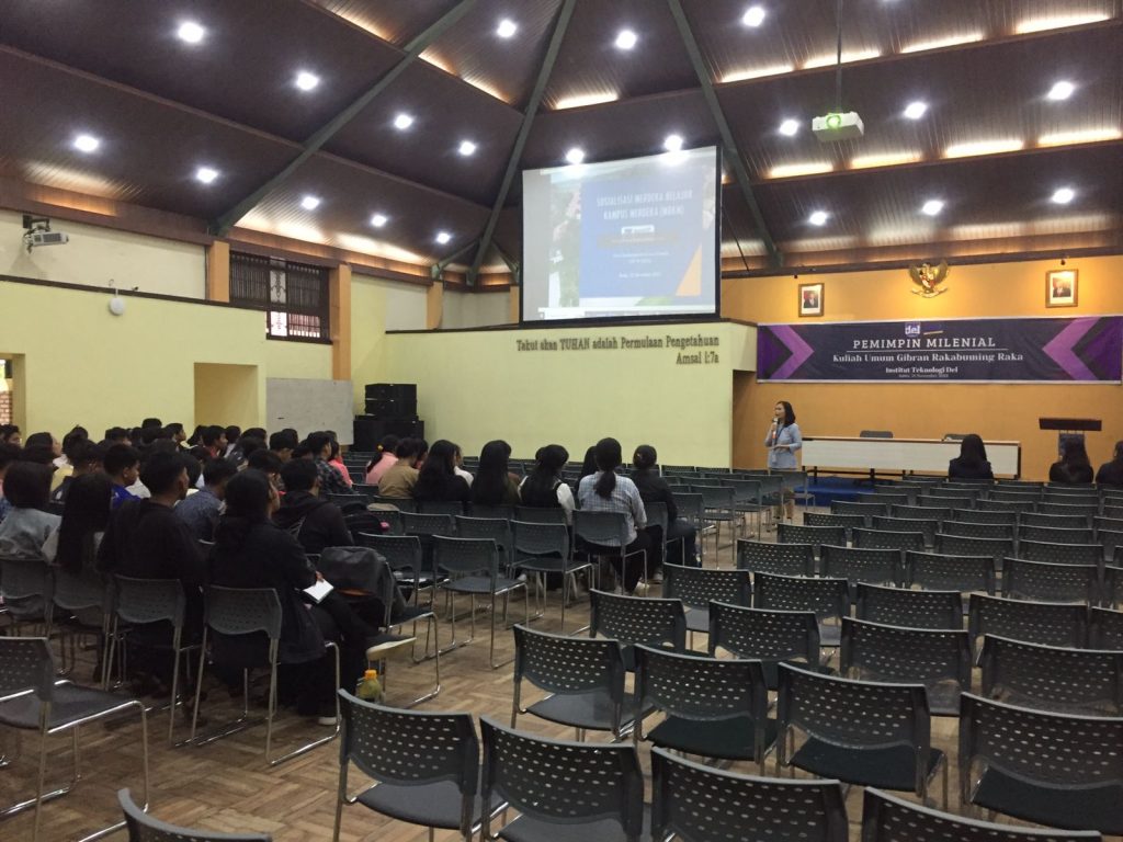 IT Del Sosialisasikan Program MBKM kepada Mahasiswa