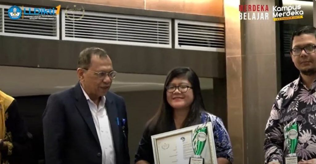 Institut Teknologi Del Mendapatkan Apresiasi Peningkatan Mutu Pendidikan Tinggi dari LLDikti Wilayah I