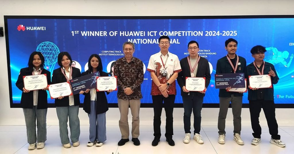 IT Del Raih Peringkat 1 Nasional Computing Track, pada Huawei ICT Competition dan Akan Melaju untuk Tahap Regional Asia Pasifik
