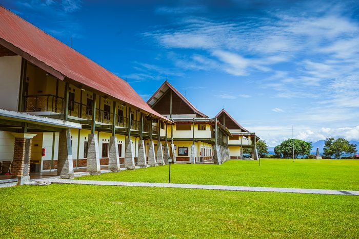Suasana ruang kuliah di kampus Institut Teknologi Del