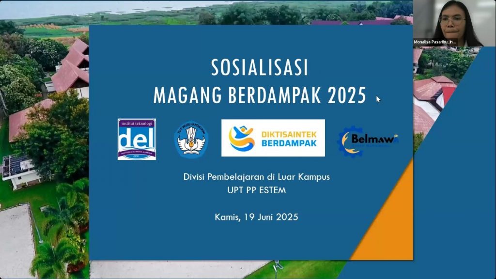 IT Del Lakukan Sosialisasi Magang Berdampak 2025