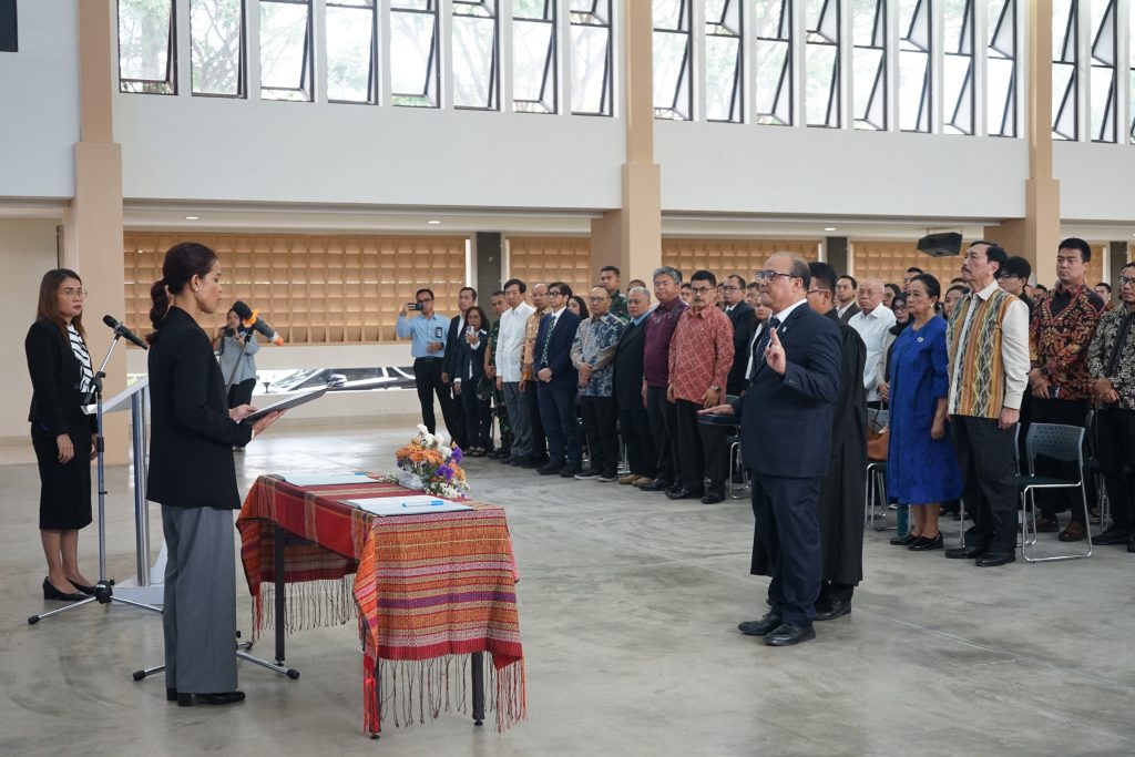 Dr. Arnaldo Marulitua Sinaga Resmi Dilantik sebagai Rektor IT Del Periode 2025–2029