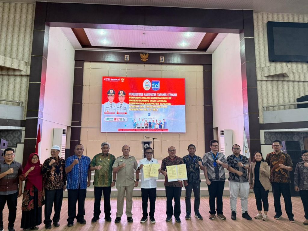 IT Del Dorong Digitalisasi Pemerintahan melalui Kerja Sama dengan Pemkab Tapanuli Tengah