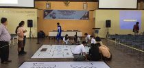 Kompetisi robot line follower “1st Del Line Follower Robotic Competition” tingkat SMA/SMK se-Kabupaten Toba Samosir.