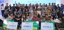 Eko Priono Fikranta Simanjuntak Mahasiswa Institut Teknologi Del (IT Del) Mendapatkan Juara 1 dengan membuat Aplikasi DUIT Pada Kompetisi Hackathon 2019 (Kemenkeu)