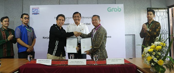 Institut Teknologi Del (IT Del) and Grab to synergize for the Innovation in Enhancing Technology Capability in Homeland