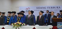 Institut Teknologi Del (IT Del) Gelar Inagurasi Bersama Pembina Yayasan Del Luhut Binsar Pandjaitan (LBP) dan Menteri Pariwisata Arief Yahya (AY).