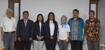 Pengangkatan dan Serah Terima Jabatan Ketua Program Studi Teknik Informatika, Sekretaris Lembaga Penelitian dan Pengabdian Masyarakat, dan Kepala Pusat Pengembangan Karir dan Alumni